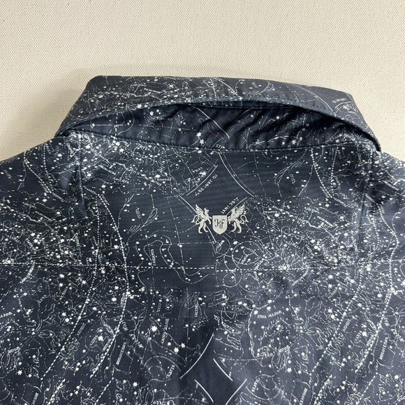 Hickey Freeman Golf Polo Shirt Mens Large‎ Moisture Wicking Performance Abstract - Picture 5 of 9